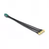 Delock kabelis Mini FAKRA Z Female Quad uz 4 x SMA Male 0,2 m RG-174 90283