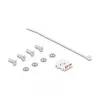 Delock D-Type RJ45 panel mount ligzda Cat.6A STP ar LSA termināciju un IP66 aizsargvāciņu
