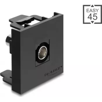 Delock Easy 45 modulis BNC female uz BNC female 50 Ohm melns (91962)