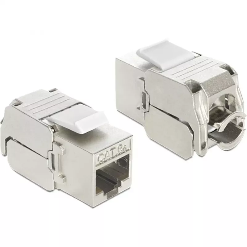 Delock Keystone modulis RJ45 (sieviete) uz LSA Cat.6A STP