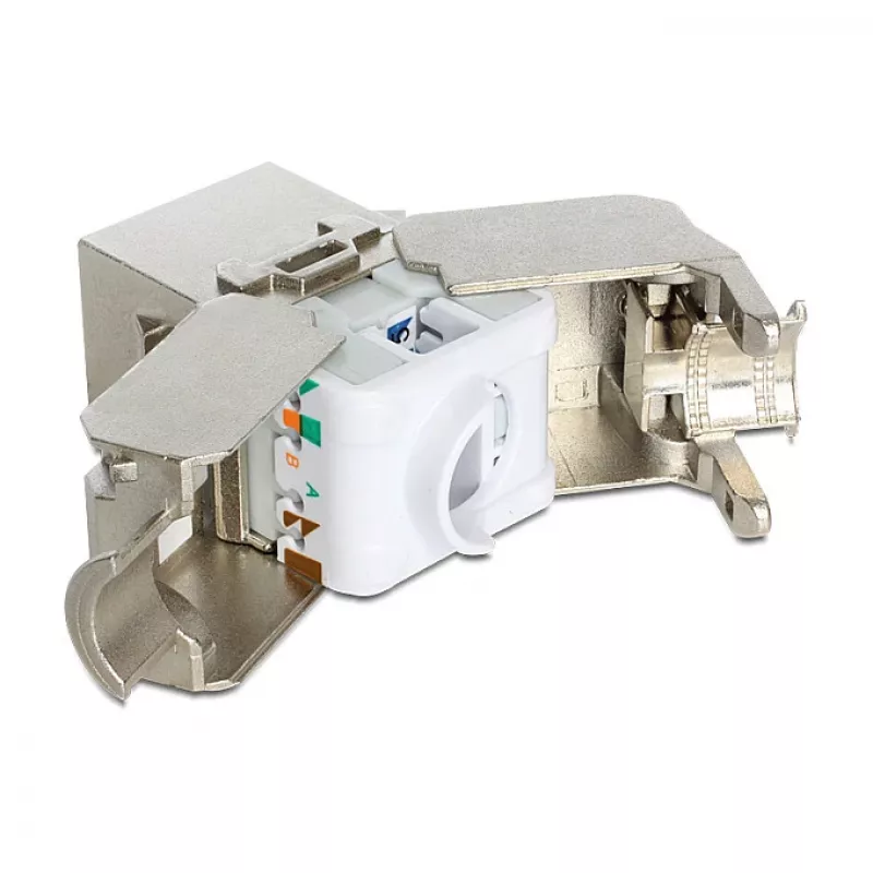 Delock Keystone modulis RJ45 (sieviete) uz LSA Cat.6A STP