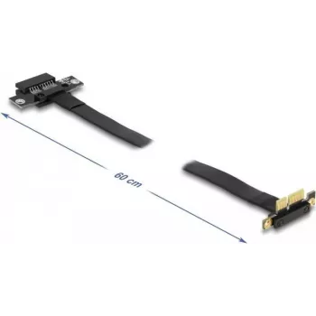 Delock PCI Express x1 Riser Card ar 90° leņķa savienotāju un 60 cm kabeli