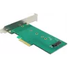Delock PCI Express x4 kartes uz 1 x iekšējo NVMe M.2 Key M 110 mm - Low Profile formāts
