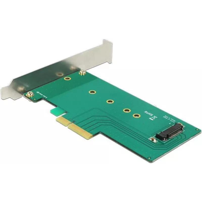 Delock PCI Express x4 kartes uz 1 x iekšējo NVMe M.2 Key M 110 mm - Low Profile formāts