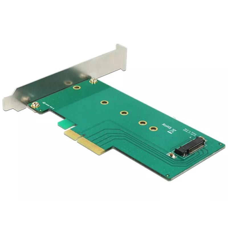 Delock PCI Express x4 kartes uz 1 x iekšējo NVMe M.2 Key M 110 mm - Low Profile formāts