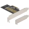 Delock PCI Express x4 karte uz 1 x iekšējo NVMe M.2 Key M 80 mm - Low Profile formfaktors 90047