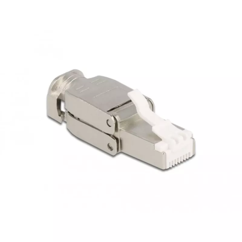 Delock RJ45 savienotājs Cat.6A STP bez instrumentiem, montāža uz vietas 86927