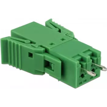 Delock spaiļu bloku komplekts PCB 2 kontaktu 3,81 mm solis vertikāls (65968)