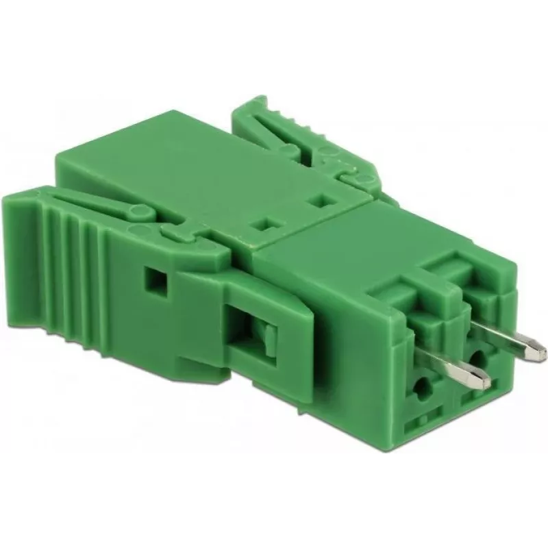 Delock spaiļu bloku komplekts PCB 2 kontaktu 3,81 mm solis vertikāls (65968)
