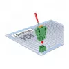 Delock spaiļu bloku komplekts PCB 2 kontaktu 3,81 mm solis vertikāls (65968)