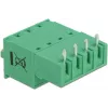 Delock PCB spaiļu bloku komplekts 4 kontakti 5,08 mm solis horizontāls 66506