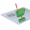 Delock PCB spaiļu bloku komplekts 6 kontakti 3,81 mm solis vertikāls (65972)