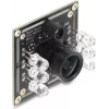 Delock USB 2.0 kameras modulis ar globālo aizvaru, monohroms 0,92 MP, 65°, 6 LED, V6 fiksēts fokuss (96410)