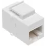 DELTA Keystone Modulis FX-RJ45-G/RJ45-G Cat.6 UTP RJ45 Savienotājs (Sieviete–Sieviete), Pelēks
