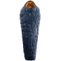 Deuter Exosphere -11 SL sieviešu guļammaiss (175 cm) - Ink/Maple, kreisais rāvējslēdzējs