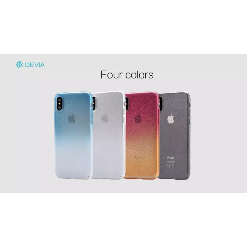 Devia Apple iPhone X Amber Case Blue