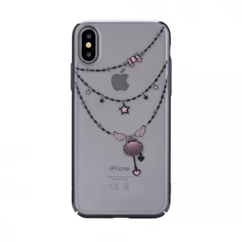 Devia Apple iPhone X Crystal Shell Case Black