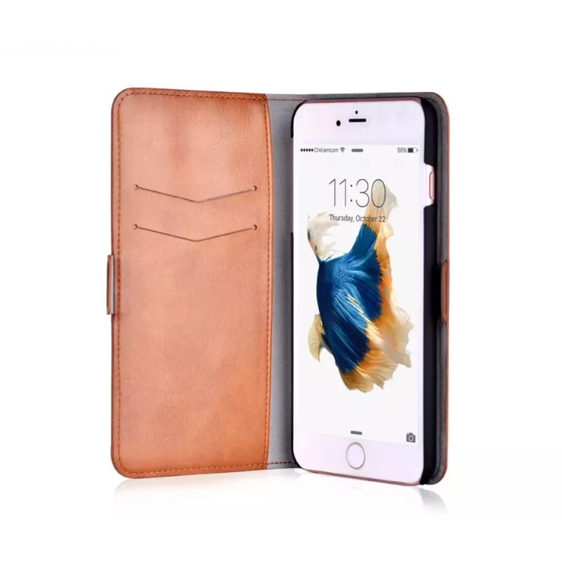 Devia Apple iPhone X Magic 2 in 1 Case Brown
