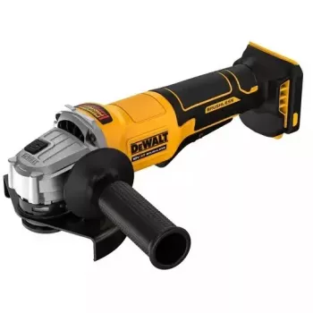 DEWALT 18V XR Bezvada Leņķa Slīpmašīna 125mm Bezsuku (Tikai Instruments)