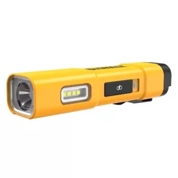 DEWALT BD-DCL183 LED lukturis 1300 lūmeni, IPX4 ūdens šļakstu aizsardzība, aviācijas alumīnijs, melns