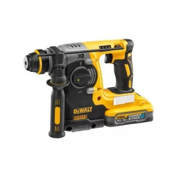 DEWALT DCH273H2T-QW 18V XR Brushless SDS-Plus Rotācijas āmurs ar 2x 5.0Ah akumulatoriem, lādētāju un TSTAK komplektu kastē