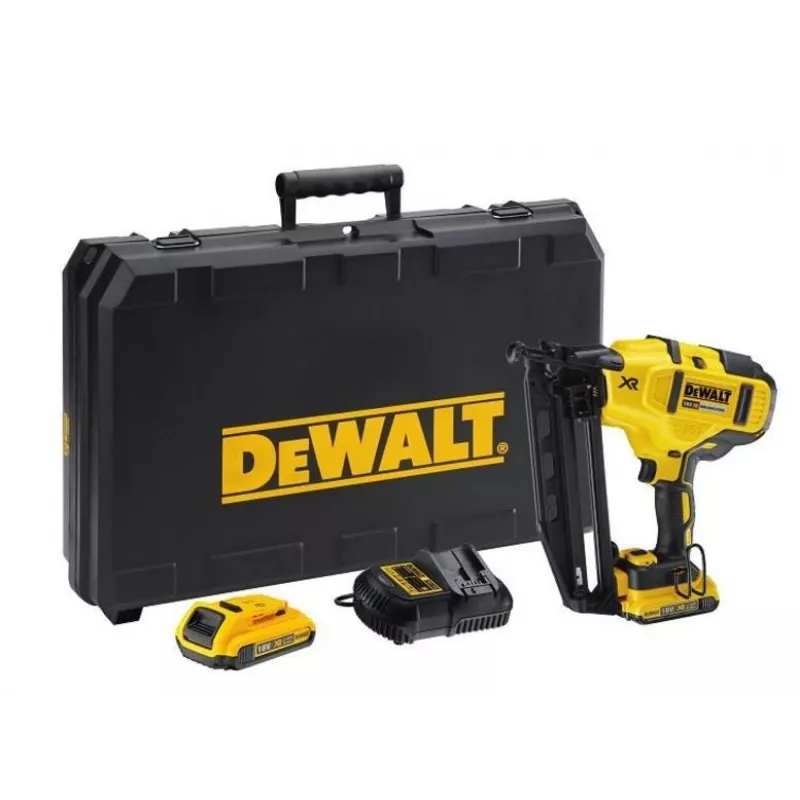 DEWALT DCN660D2-QW 18V Bezvadu Naglotājs/Skavotājs Komplekts