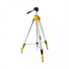 DEWALT DE0733-XJ Statīvs lāzera nivelierim, 3 kājas, alumīnijs, melns/dzeltens