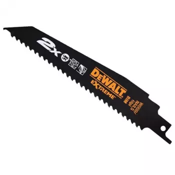 DEWALT DT2307L 228mm 6TPI Bi-Metal zāģa asmens kokam ar naglām un metālam