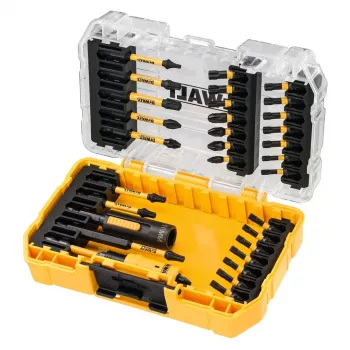 DEWALT DT70747T-QZ 36 daļu triecienskrūvgriežu uzgaļu komplekts ar Tough Case+