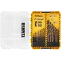 DEWALT DT70755-QZ HSS-G metāla urbju komplekts, 10 gab., 1/4 collu sešstūra kāts, 135° šķeltas smailes, DIN 338, TSTAK Tough Case