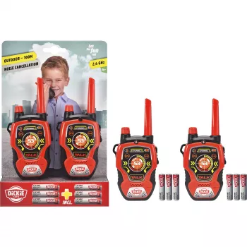 Dickie Walkie Talkie Fun 2,4 GHz 2 gabalu komplekts 201118195