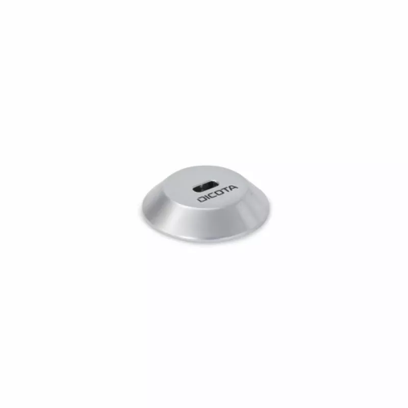 DICOTA klēpjdatora slēdzenes enkura plāksne T-Lock, sudraba D32052