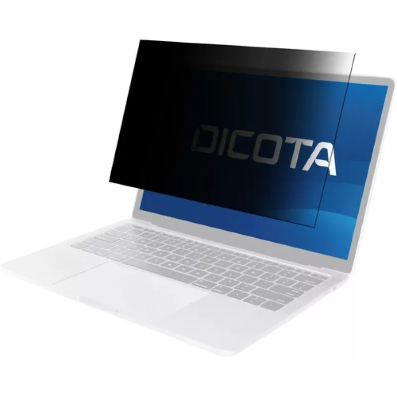 DICOTA privātuma filtrs ar 2 virzienu bīdāmo stiprinājumu Apple MacBook Air 15,3 collu melns