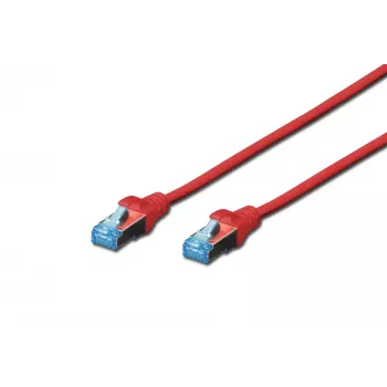 DIGITUS CAT 5e SF/UTP Patch Cable 0,5m Grey