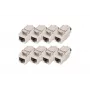 DIGITUS CAT 8.1 Keystone modulis, ekranēts, bezinstrumenta pieslēgums - 8 gab.