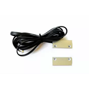 Digitus DN-S-D durvju kontakta sensors servera skapjiem, magnētiskais niedru slēdzis, RJ45, 2,5 m kabelis, balts