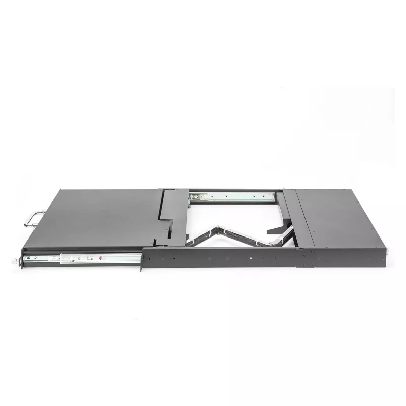 DIGITUS Modular Console 17 inch HD LCD, 16-Port VGA KVM, German Keyboard Layout