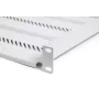 Digitus TN-19-650-1U-GY 19 collu fiksētais plaukts 1U, 650 mm dziļš, pelēks, 25 kg slodze