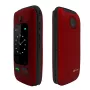 Digni Flip Case Red for Samsung Galaxy A12 - PU Leather Wallet Case with Card Slots and Stand