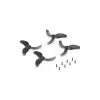 DJI Avata 2 Propellers (Pair) – Oficiālie rezerves dzenskrūves, ātrās fiksācijas, 3 lāpstiņu, melnas