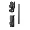 DJI Focus Pro Motors CP.RN.00000340 – Kinomācības objektīva vadības motors RS 4 Pro / RS 4 / RS 3 Pro / RS 3 stabilizatoriem, 15mm stieņa stiprinājums, USB-C, melns