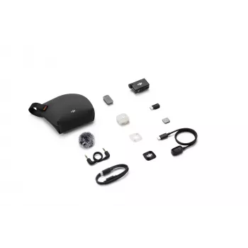 DJI Mic Mini 2S bezvadu mikrofonu sistēma (1 TX + 1 RX) | ITworkshop.lv