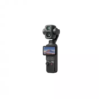 DJI Osmo Pocket 4P Standard Combo – 1 collu CMOS, 4K120fps, 3 asu gimbal, 2 inch rotējošs skārienekrāns, 37MP foto, 240fps palēninājums, Wi-Fi/Bluetooth, 160 min baterija
