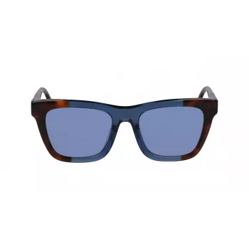 DKNY Sieviešu Saulesbrilles DK529S-240 Brūns Havana Acetāta Rāmis Brūnas Gradienta Lēcas 53mm
