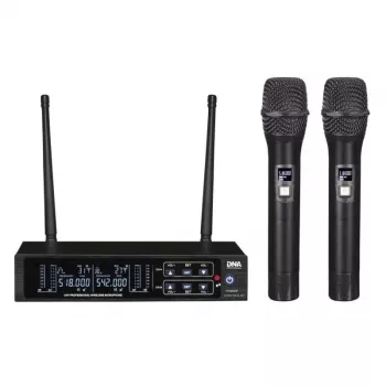 DNA PROFESSIONAL DNA STAGE VOCAL SET bezvadu rokas mikrofonu sistēma (2 mikrofoni)
