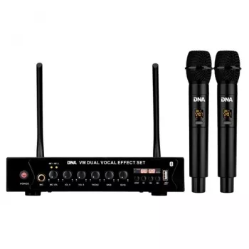 DNA PROFESSIONAL DNA VM DUAL VOCAL EFFECT SET Bezvadu Mikrofonu Sistēma