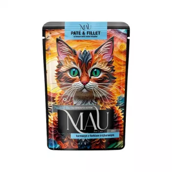 DOLINA NOTECI MAU Pate and Fillet Crimson with Pansy - Slapjā barība kaķiem - 85g