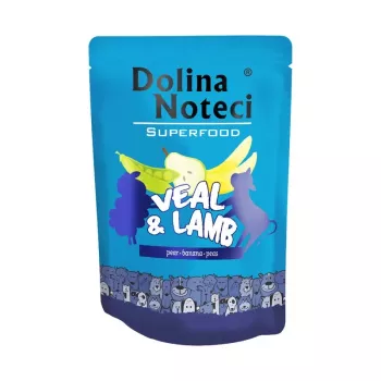 Dolina Noteci Superfood Teļa un jēra konservi suņiem 300 g
