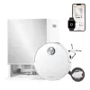 Dreame X60 Pro Ultra Complete White robota putekļsūcējs ar uzlādes dokstaciju un piederumiem