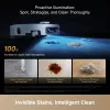 Dreame X60 Pro Ultra Complete White robota putekļsūcējs ar uzlādes dokstaciju un piederumiem